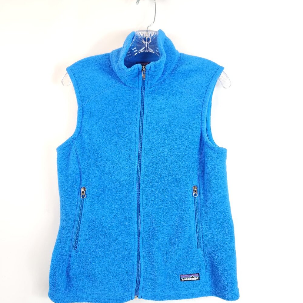 Patagonia Women’s Synchilla Fleece Vest Royal Blue Size M